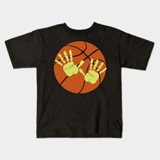 HANDS ON THE BALL Kids T-Shirt